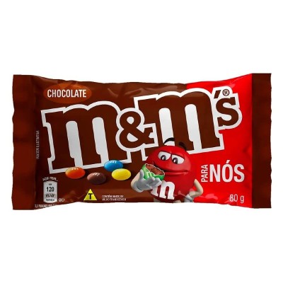 Chocolate M&Ms ao Leite 80g
