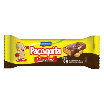 Paçoca Pacoquita com Cobertura de Chocolate 18g