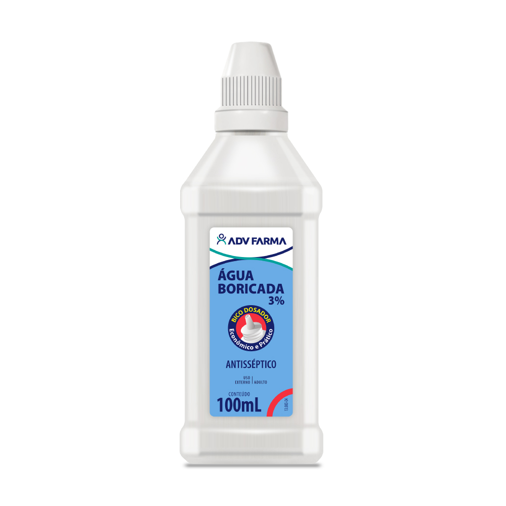 Água Boricada Adv 100ml