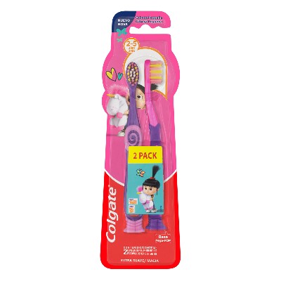 Kit Escova Dental Infantil Colgate Kids Agnes 2 a 5 Anos 2 Unidades