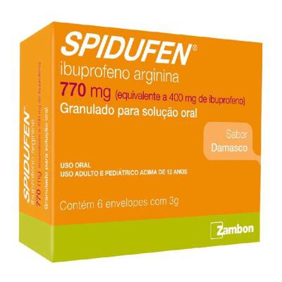 Spidufen Damasco 400MG/770MG 6 Envelopes 3GR