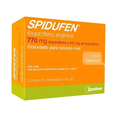 Spidufen Damasco 400MG/770MG 20 Envelopes 3GR