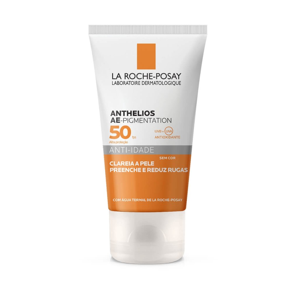 Protetor Solar Facial La Roche Posay Anthelios AE-Pigmentation Anti-idade Sem Cor FPS50 40g