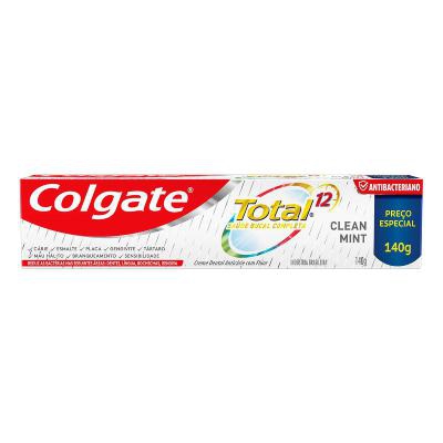 Creme Dental Colgate Total 12 Clean Mint 140g