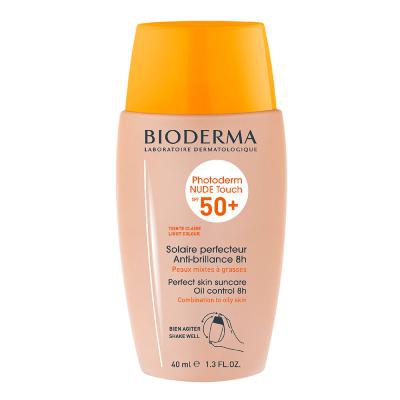 Protetor Solar Facial Bioderma Photoderm Nude Touch Claro FPS50+ 40ml