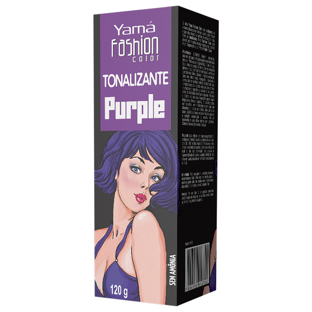 Tonalizante Yama Fashion Color Purple 120g