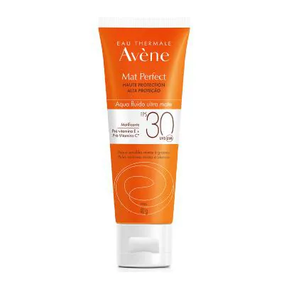 Avène Mat Perfect Aqua-Fluido Sem Cor Fps 30 40g