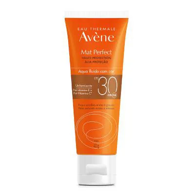 Avène Mat Perfect Aqua-Fluido Com Cor Fps30 40g