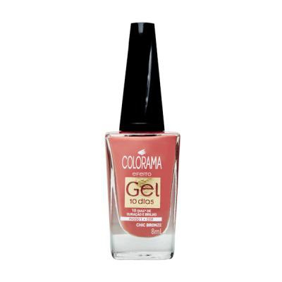 Esmalte Colorama Gel Bronze Chic 8ml