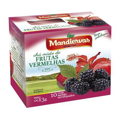 Chá Misto Desinflá Frutas Vermelhas 13g