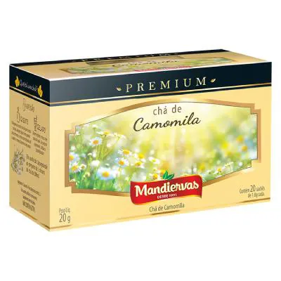 Chá Mandiervas Camomila 20g