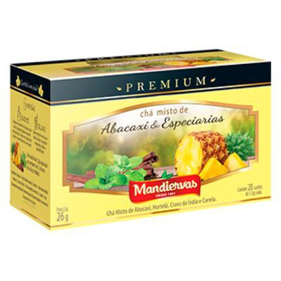 Chá Mandiervas Abacaxi e Especiarias 26g