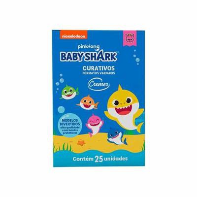 Curativo Cremer Baby Shark 25 Unidades