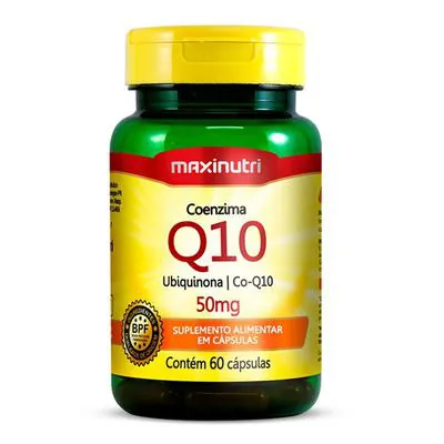 Coenzima Maxinutri Q10 50mg 60 Cápsulas
