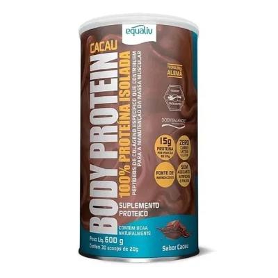 Suplemento Proteico Equaliv Body Protein Cacau 600g