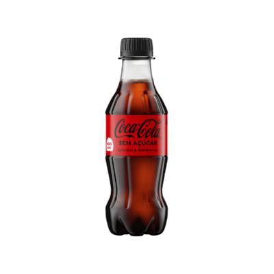 Refrigerante Coca-Cola Sem Açúcar Mini Pet 200ml