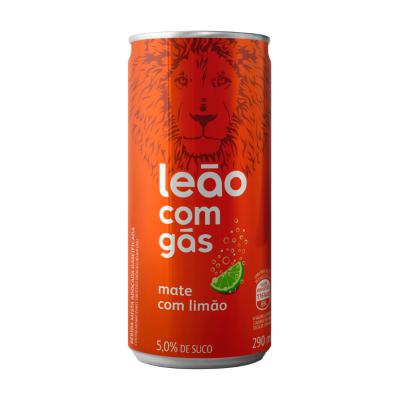Chá Matte Leão Limão Com Gás 290ml