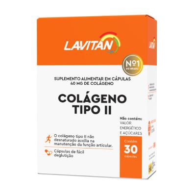 Suplemento Vitamínico Lavitan Colágeno Tipo II 30 Comprimidos