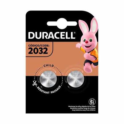 Pilha Moeda Duracell 2032BR 2 Unidades