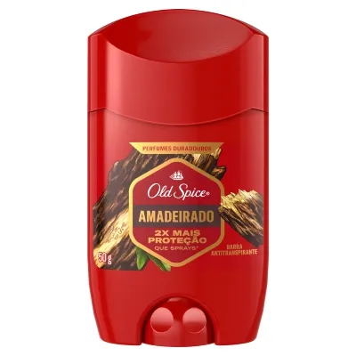 Desodorante Old Spice Barra Lenha 50g