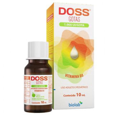 Vitamina D Doss Gotas 1000UI 10ml