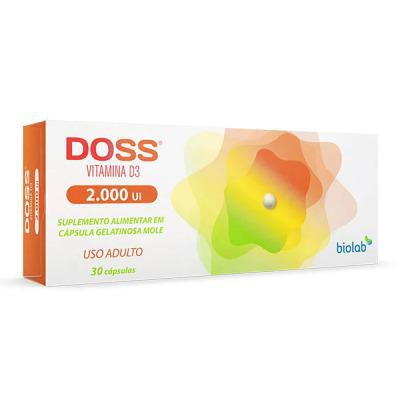 Vitamina D Doss 2.000UI 30 Comprimidos