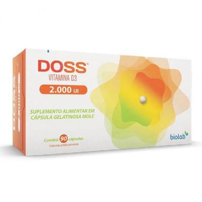 Vitamina D Doss 2000UI 90 Comprimidos