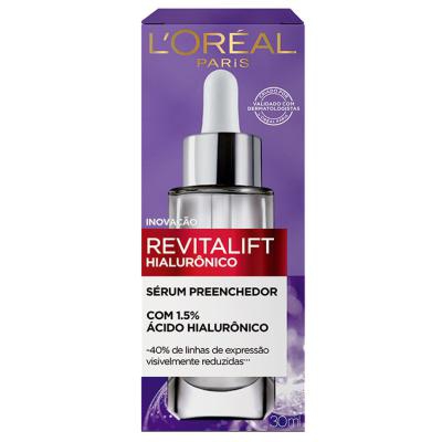 Sérum Preenchedor Facial Loreal Revitalift Hialurônico 30ml