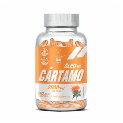 Óleo de Cártamo Health Labs 1000mg 60 Cápsulas