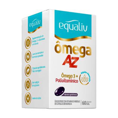 Ômega Nutri A-Z Equaliv 60 Cápsulas