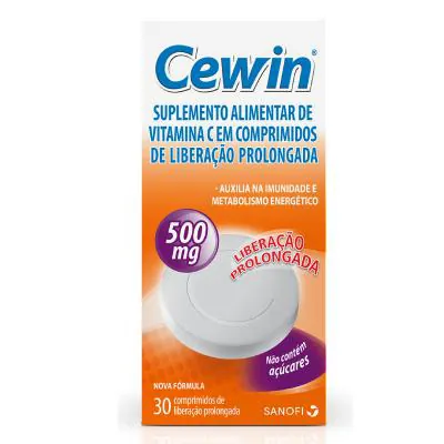 Cewin Vitamina C 500mg 30 Comprimidos Efervescentes