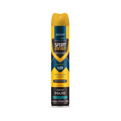 Desodorante Aerosol Above Maxx Men Sport Energy 250ml