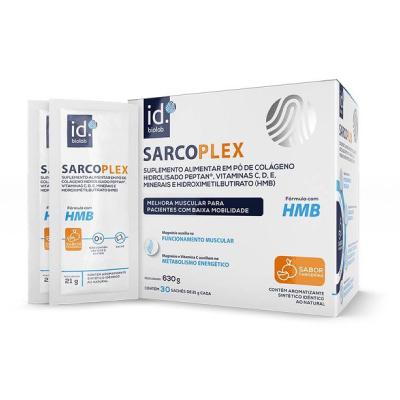 Sarcoplex Sabor Tangerina 30 Sachês de 21g