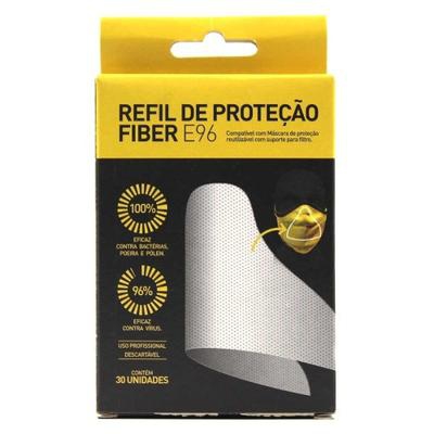 Filtro de Ar Descartável Refil para Máscara de Proteção Fiber Knit Go Mask com 30un