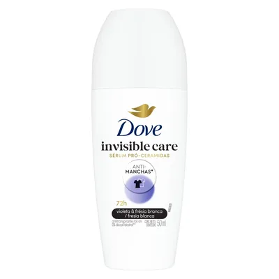 Desodorante Antitranspirante Roll-On Dove Invisible Care 50Ml preço