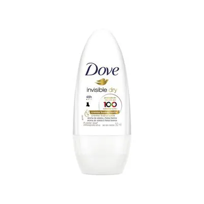 Desodorante Roll-On Dove Invisible Dry 50ml