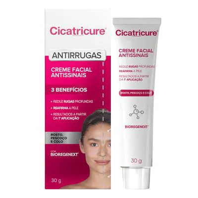Creme Cicatricure Antissinais 30 gramas