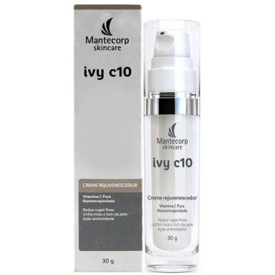 Creme Rejuvenescedor com vitamina C Mantecorp Ivy C10 30g