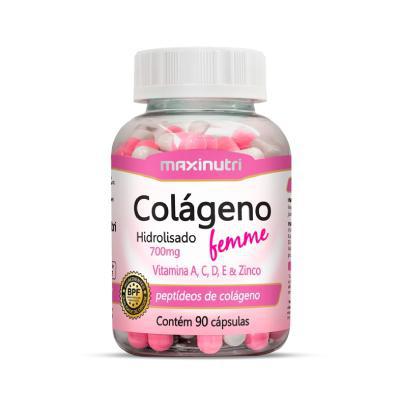 Colágeno Hidrolisado Femme 90 Cápsulas Maxinutri
