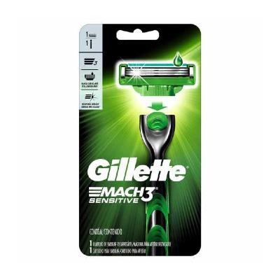 Aparelho de Barbear Gillette Mach3 Sensitive