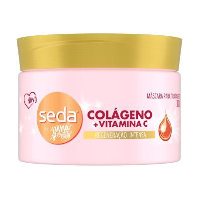 Máscara de Tratamento Seda by Niina Secrets Colágeno + Vitamina C 300g