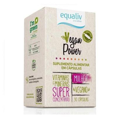 Equaliv Vegan Power Mulher 30 Cápsulas