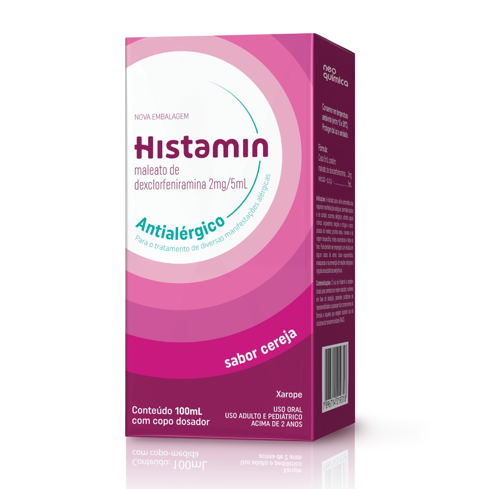 Histamin Xarope Com 100ml