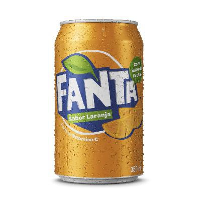 Refrigerante Fanta Laranja Lata 350ml