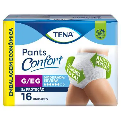 Roupa Íntima Tena Pants Confort G/EG 16 Unidades