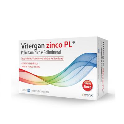 Vitergan Zinco Plus 60 Comprimidos