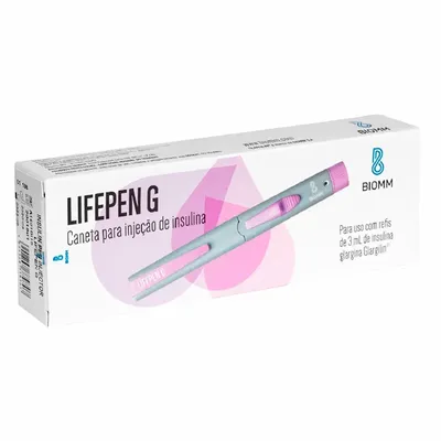Caneta Insulina Lifepen G Roxa