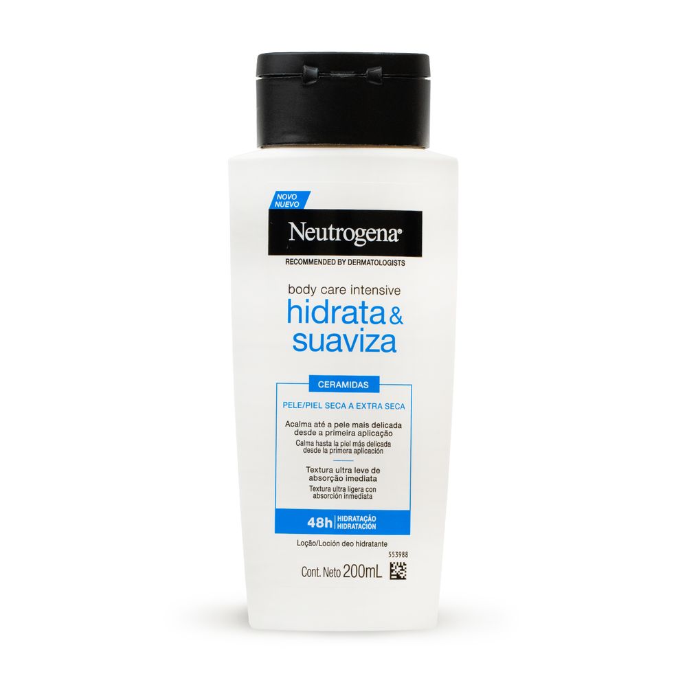 Creme Hidratante Neutrogena Body Care Intensive Hidrata e Suaviza 200ml