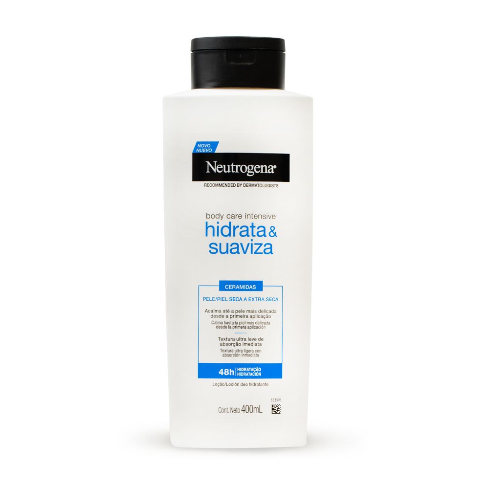 Creme Hidratante Neutrogena Body Care Intensive Hidrata e Suaviza 400ml