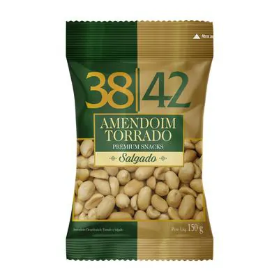 Amendoim Torrado Sem Pele Daal 150g